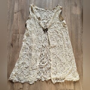 Set Of 3 Handmade Lightweight Poncho / Swim Cover-Ups